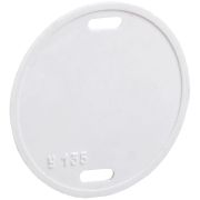 Бирка кабельная маркировочная У-135 55мм (круг) IEK UZMA-BIK-Y135-R