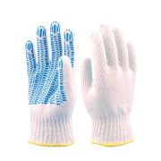 Перчатки х/б с ПВХ Люкс 62г ПРОТЕКТОР (пара) ЛЮКС-62-П